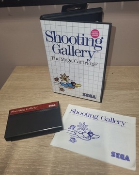 SHOOTING GALLERY - SEGA MASTER SYSTEM SMS KOMPLET