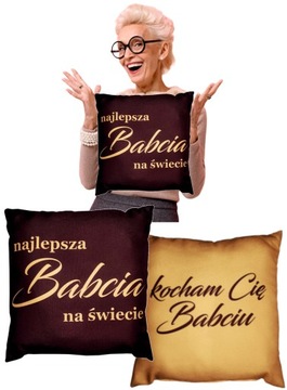 PODUSZKA prezent na DZIEŃ BABCI DZIADKA babcia dziadek DZIADKÓW urodzin 5wz