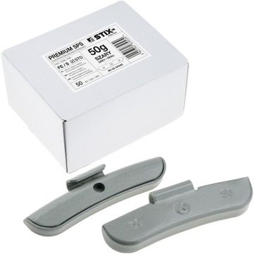 CIĘŻARKI NABIJANE STALOWE DO FELG STALOWYCH STD FE/S 50G 50 SZT. STIX