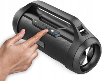 GŁOŚNIK PRZENOŚNY BLUETOOTH BEZPRZEWODOWY BOOMBOX USB TWS MANTA SPK215 2szt