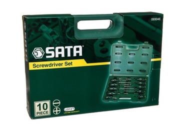 НАБОР ОТВЕРТОК SATA ОТВЕРТКИ 10 ШТ. 09304E