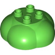 LS NOWE LEGO DUPLO KORONA LIŚCIE DRZEWO ZIELONY Bright Green