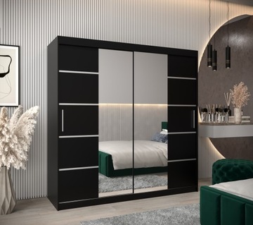 Szafa przesuwna z lustrem garderoba VERONA 4 200cm