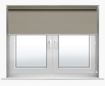 Настенная рулонная штора Blackout 160х180 с резиновым покрытием