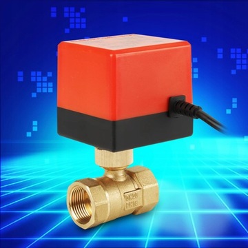 ЭЛЕКТРОМАГНИТНЫЙ КЛАПАН ШАРОВОЙ КРАН G3/4 ДВИГАТЕЛЬ DC12V