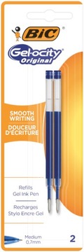 BIC ZESTAW GEL-OCITY ORIGINAL WKŁADY DŁUGOPISU NIEBIESKIE x2