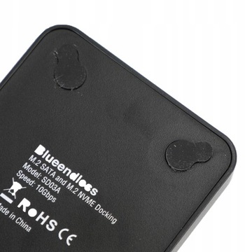 Адаптер SSD Карманный диск NVME/SATA M.2 USB-C емкостью 10 ГБ