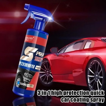 3 w 1 lakier samochodowy naprawa powłoka Spray wodoodporna 500ml wys~0592
