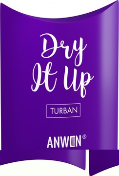 Тюрбан Anwen Dry It Up ПУРПУРНЫЙ