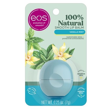 Balsam do ust Eos 100% Natural Mięta Waniliowa