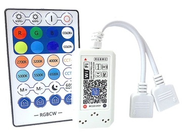 Sterownik WiFi Magic Home taśma LED RGB+CCT pilot