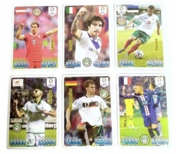 3D -альбом для 240 футбольных карт + 40 Collector Cards