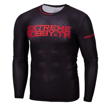 EXTREME HOBBY RASHGUARD LONG BLACK ARMOUR XL