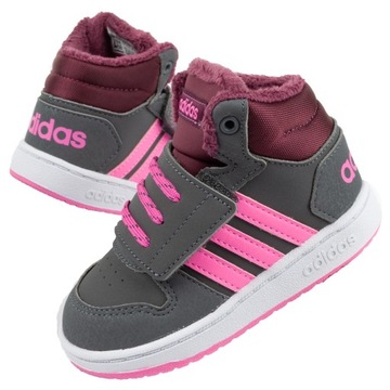 Buty sportowe dziecięce Adidas Hoops [GZ7798]