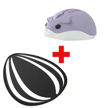 Cute Cartoon bezprzewodowa mysz ergonomiczna mysz optyczna USB Kawaii