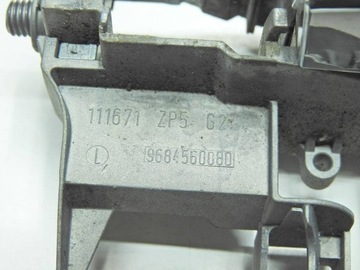 CITROEN DS3 09-14 KLIKA VNĚJŠÍ LEVÝ PŘEDNÍ CHRÓM 9684560080