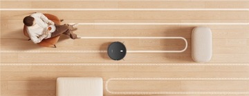 Робот-уборщик Xiaomi Robot Vacuum E5 со шваброй Белый