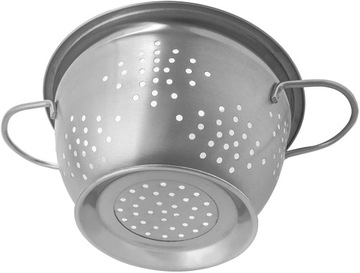 Durszlak Pail Metal Kitchen Fitmer для макаронных ручек с большими 30 см.