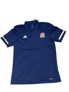 Koszulka t-shirt polo damski ADIDAS USA XL