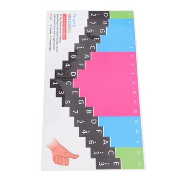 Калимба наклейка украшение для детского инструмента