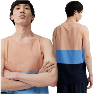 4F BEZRĘKAWNIK SPORTOWY BEZ RĘKAWÓW KOSZULKA BOKSERKA MĘSKA ROZMIAR XL