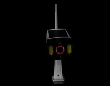 2в1 манекен камеры наблюдения, солнечная антенна, новая лампа с датчиком движения