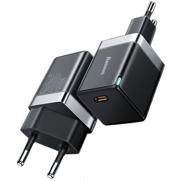БЛОК ПИТАНИЯ BASEUS МОЩНОЕ УНИВЕРСАЛЬНОЕ ЗАРЯДНОЕ УСТРОЙСТВО USB-C PD QC 4.0 + 30 Вт