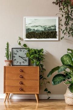 Картинка мох хроботек подарок Лес в тумане 60х40