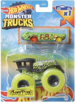 LOCO PUNK + Autko Truck Hot Wheels Monster Trucks