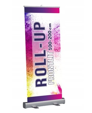 ROLL-UP ROLLUP 100x200 reklama STANDARD FRONTLIT