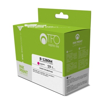 TUSZ TFO BROTHER B-1280M LC-1280M MAGENTA 19ml