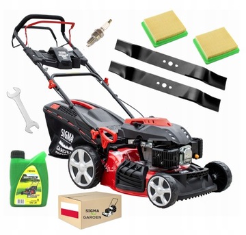 MOCNA KOSIARKA SPALINOWA Z NAPĘDEM OHV 53cm NAPĘD SIGMA GARDEN XXXL +OLEJ
