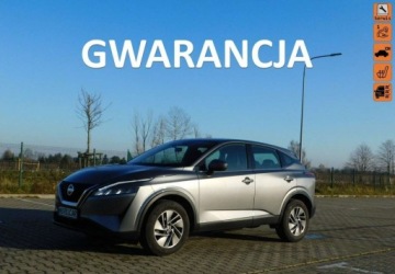 Nissan Qashqai II Crossover Facelifting 1.3 DIG-T 140KM 2021 Nissan Qashqai Gwarancja Bezwypadkowy Model 2022r 1.3 Benzyna 140KM