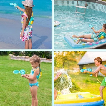 ВОДЯНЫЕ ПИСТОЛЕТЫ С РЮКЗАКОМ ДЛЯ СКИРТА ДЛЯ ДЕТЕЙ СО СЛОНИКОМ ПОДАРОК ​​ДЛЯ ДЕТЕЙ