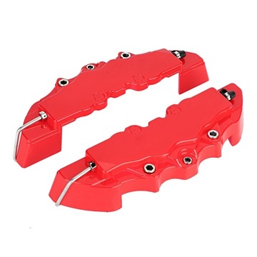 Комплект универсальных 3D накладок на суппорты дисковых тормозов автомобиля GS