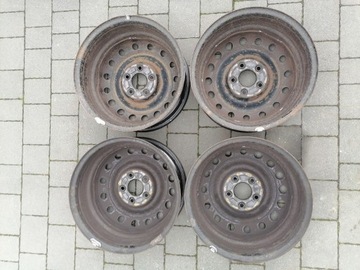 4× DISK OCELOVÝ HYUNDAI 6.5" X 16" 5X114.3