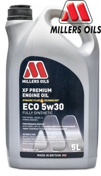 MILLERS XF PREMIUM ECO 5W30 5L