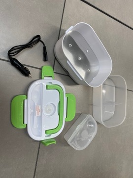 ELEKTRYCZNY LUNCH BOX PODGRZEWACZ OBIAD 230 12/24V