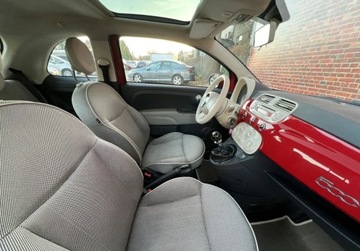 Fiat 500 II Hatchback 3d 1.2 69KM 2009 Fiat 500 Lounge panorama Idealny do miasta Warszawa gwarancja w cenie VVAX, zdjęcie 11