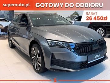 Skoda Octavia IV Liftback 1.5 TSI EVO 150KM 2025 SKODA Octavia Sportline 1.5 TSI mHEV DSG Sedan 150KM 2025
