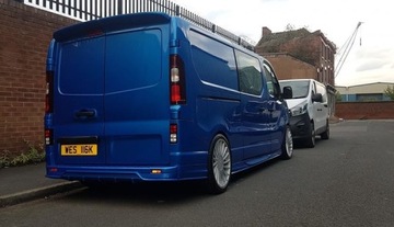 OPEL VIVARO B 2 ЮБКА ЗАДНЕГО БАМПЕРА