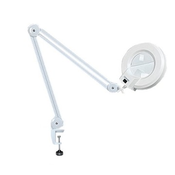 LAMPA KOSMETYCZNA Z LUPĄ DO STOLIKA 5dpi 22W