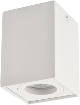 НАВЕРХНОСТНАЯ СВЕТОДИОДНАЯ ФИКСИРОВАННАЯ ГАЛОГЕННАЯ ТРУБКА GU10, белая