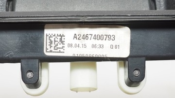 MERCEDES B TŘÍDA W246 LIŠTA CLONA (KRYT) CHRÓM KRYT ZADNÍ A2467400793