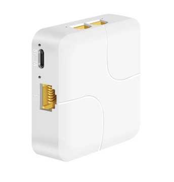 SST-05GB Rozgałęźnik Adapter Spliter sieciowy LAN 4xRJ45 1000Mbps