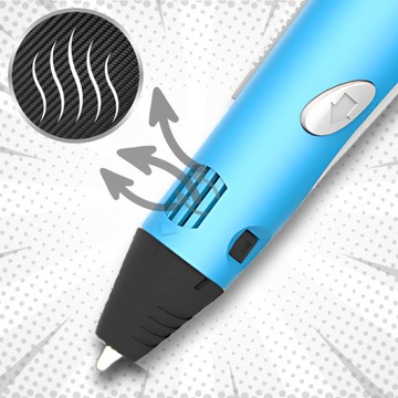 3D 3D -ручка для детей 3D -принтер Magic Pen + вставки 160 метров