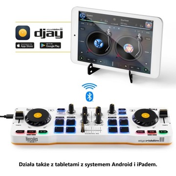 Беспроводной контроллер, микшер Hercules DJ Control Mix, Android и iOS