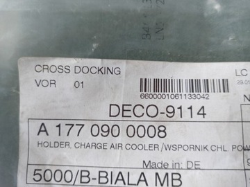 DRŽÁK INTERCOOLER MERCEDES A1770900008 NOVÝ