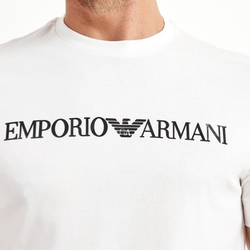 T-shirt męski okrągły dekolt Emporio Armani r. XL