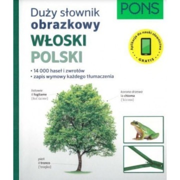 Duży słownik obrazkowy. Włoski